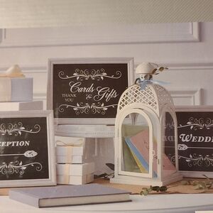 New!! Elegant Wedding Sign Set